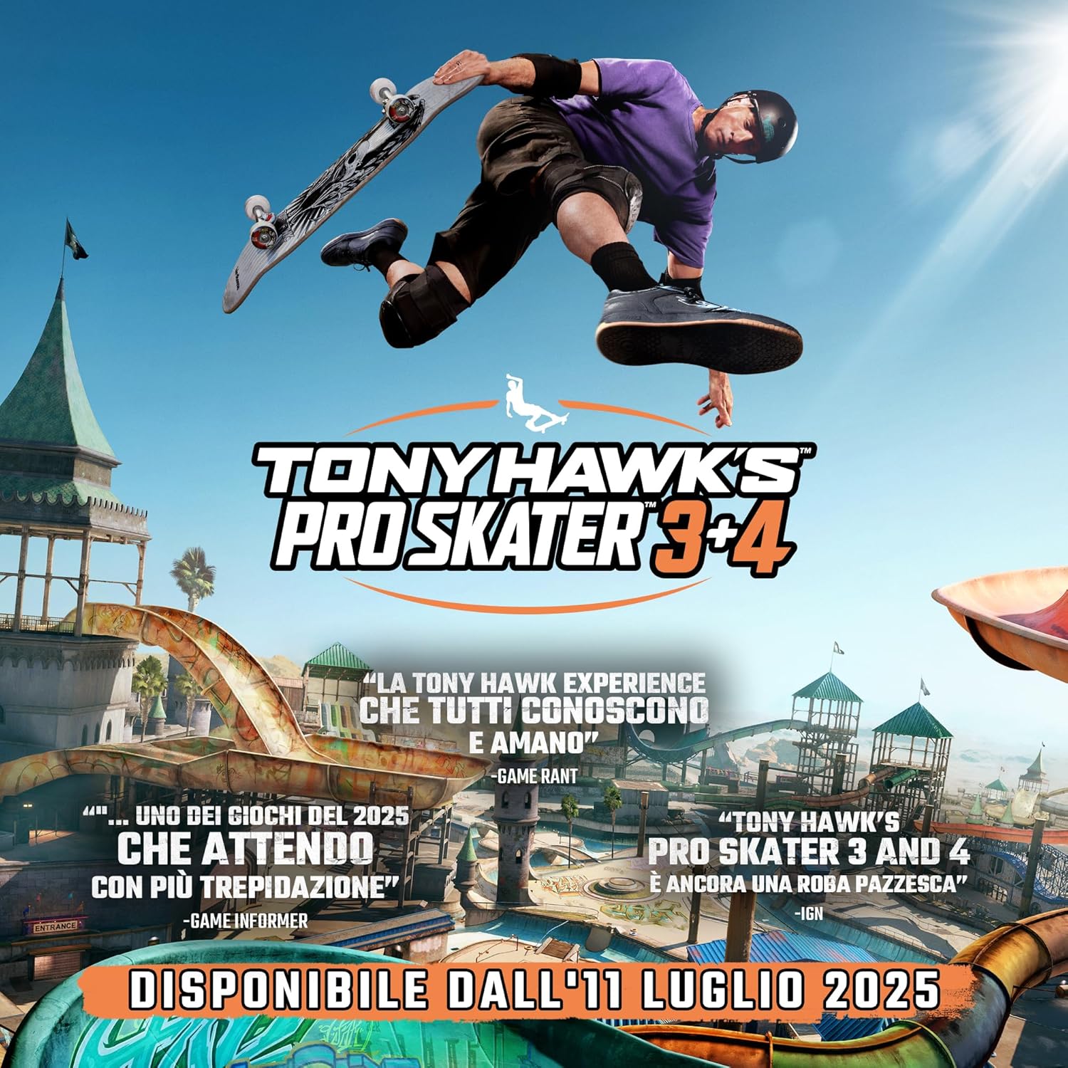 PlayStation - Tony Hawk’s Pro Skater 3 + 4 - PS4 (disco)