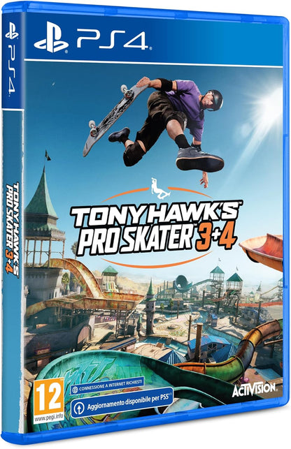 PlayStation - Tony Hawk’s Pro Skater 3 + 4 - PS4 (disco)