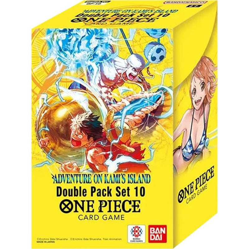 One Piece TCG: Double Pack Set Vol. 10 (DP-10) - Adventure of Kami's Island (2 Packs