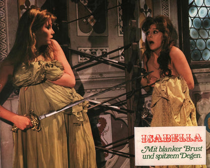 ISABELLA - MIT BLANKER BRUST UND SPITZEM