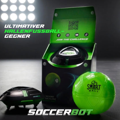 Strikesphere, Soccer Bot Indoor Football Trainer, Football Gifts for Boys & Girls, One Size, Black