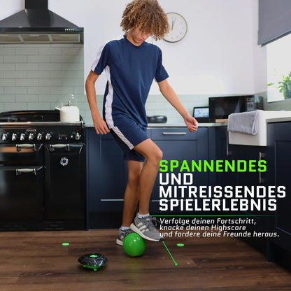 Strikesphere, Soccer Bot Indoor Football Trainer, Football Gifts for Boys & Girls, One Size, Black