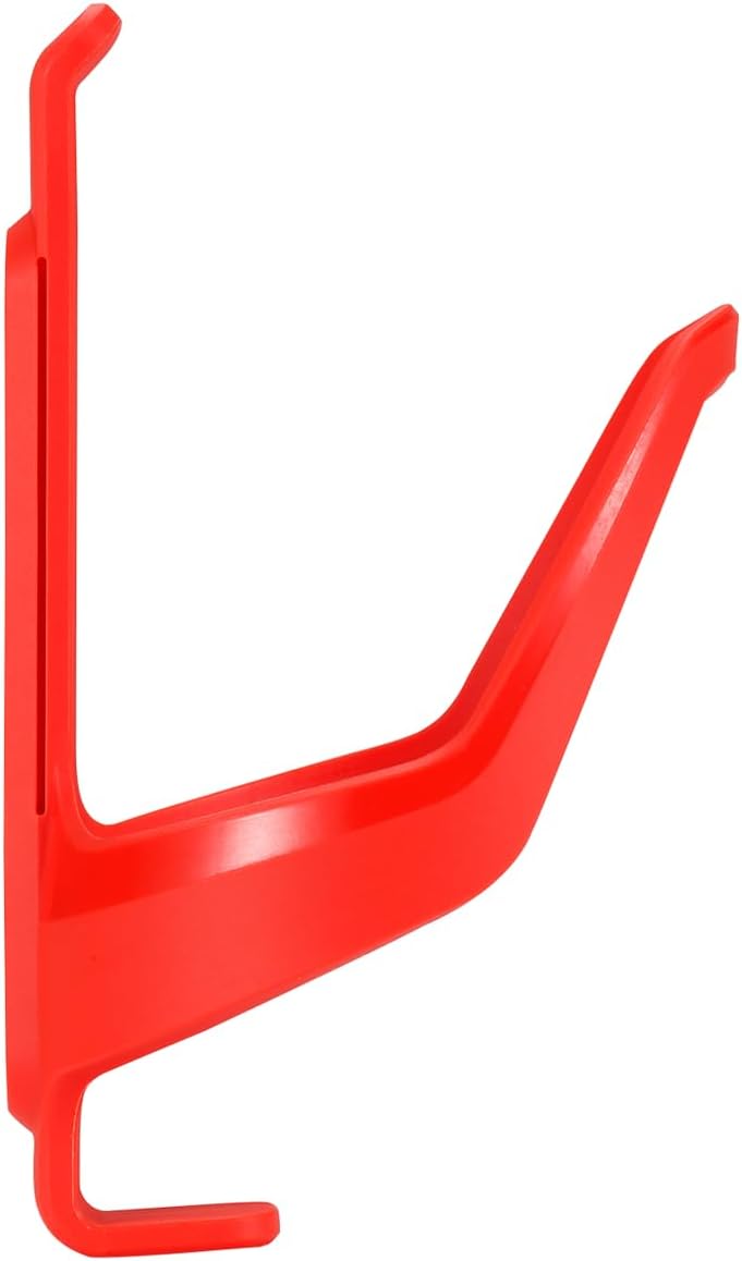 BBB Cycling DualCage 2.0 Water Bottle Cage – Lightweight Composite Bike Bottle Holder for Road, MTB & Gravel – Top & Side Access Design – Secure Fit – Red - BBC-42