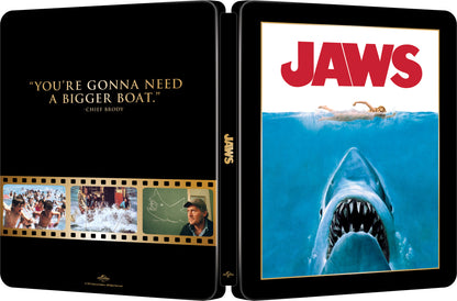 Jaws: Theatrical Poster 4K UHD & Blu-Ray Steelbook