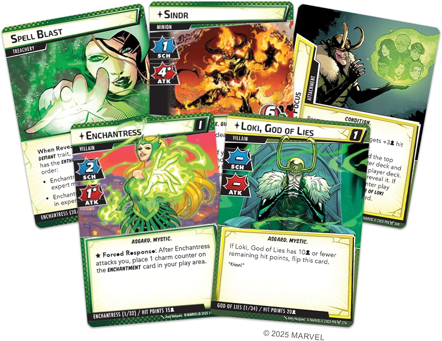 Asmodee | Marvel Champions: Trickster Takeover | Scenario Card Game | Ages 12+ | 1-4 Players | 30+ Minutes Playing Time