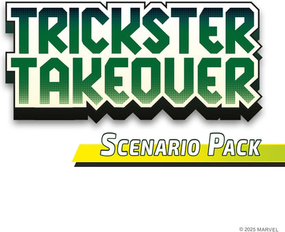 Asmodee | Marvel Champions: Trickster Takeover | Scenario Card Game | Ages 12+ | 1-4 Players | 30+ Minutes Playing Time