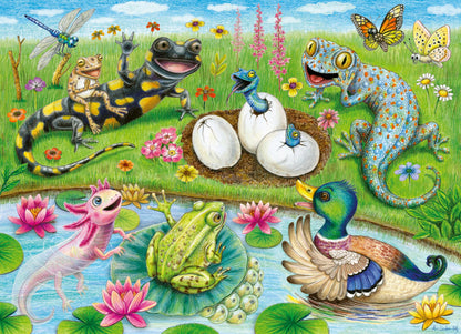 Ravensburger Hello Hatchlings - Educational Toys for Kids - 60 Piece Jigsaw Puzzle - 4 Years +