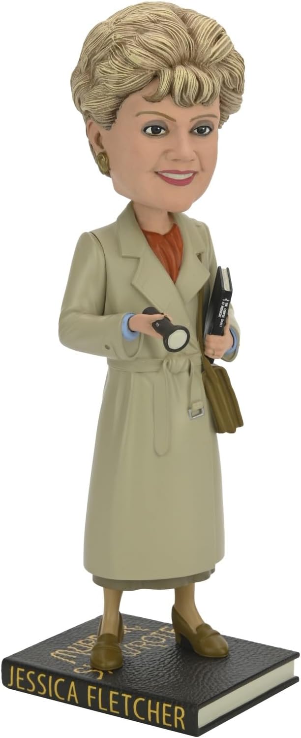 Jessica Fletcher Head Knocker Figure 20cm Murder She Wrote
