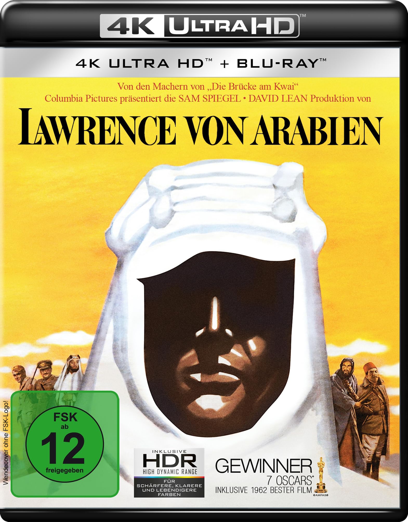 Lawrence von Arabien (2 4K-UHDs+2 Blu-rays
