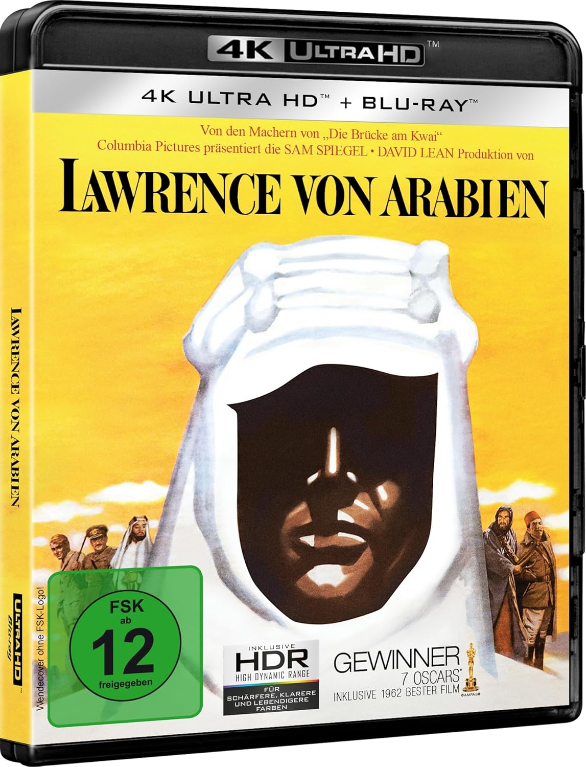 Lawrence von Arabien (2 4K-UHDs+2 Blu-rays