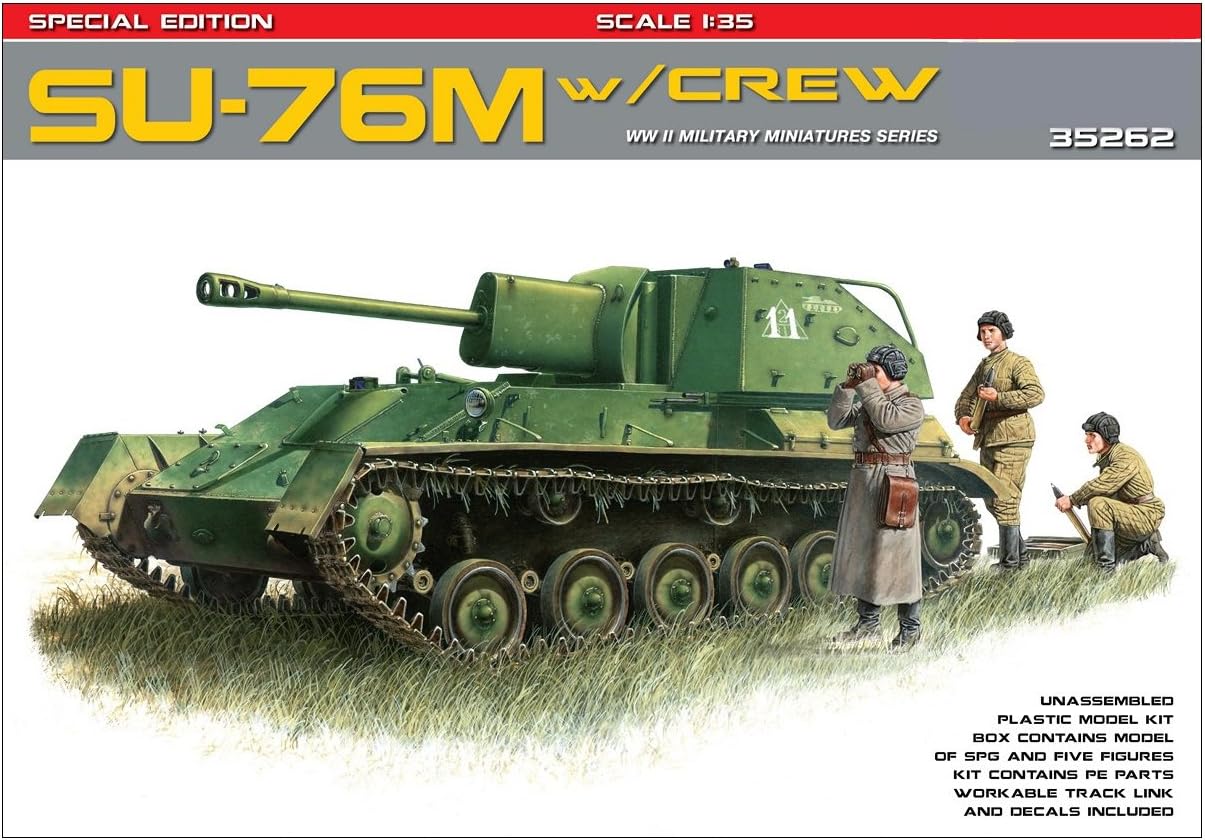 MiniArt - 1/35 Su-76m W/crew Special Edition