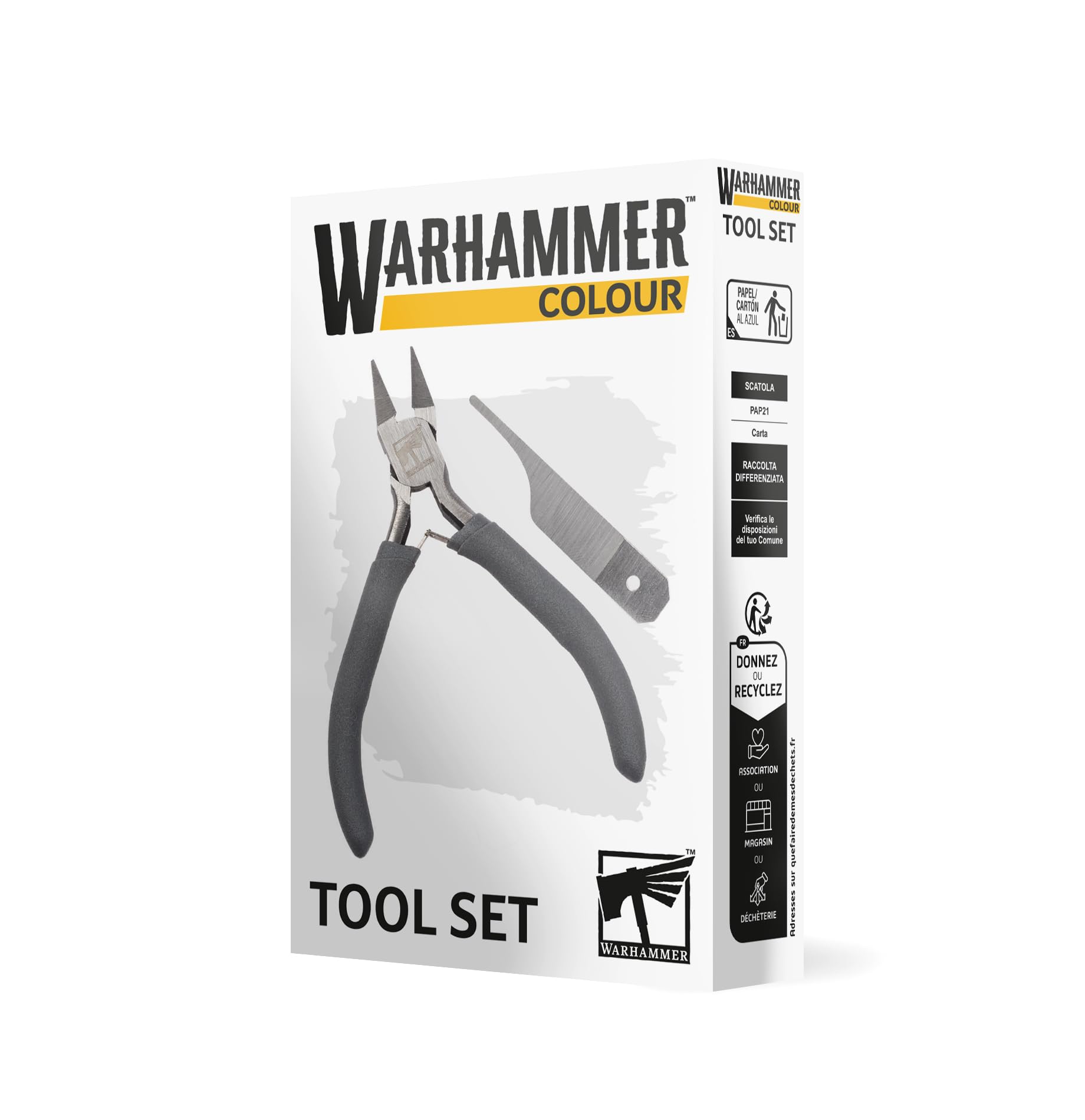 Games Workshop - Warhammer Colour: Tool Set (Starter Clippers and Starter Mouldline Scraper