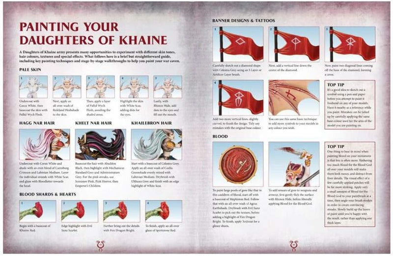 Games Workshop Warhammer Age Of Sigmar - Order Battletome: Daughters of Khaine