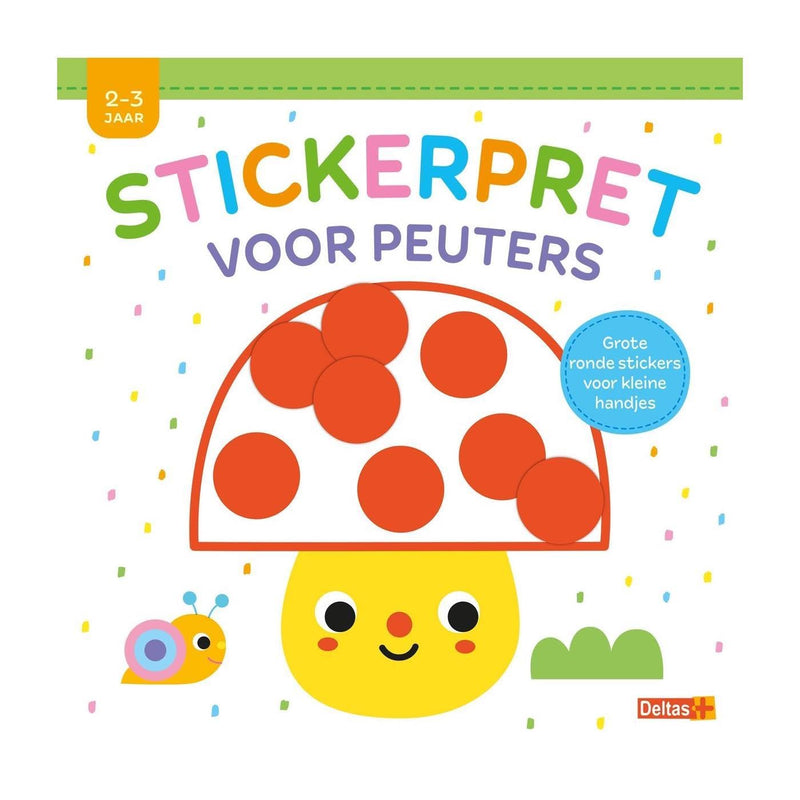Deltas - Stickerpret Voor Peuters 2-3 Jaar