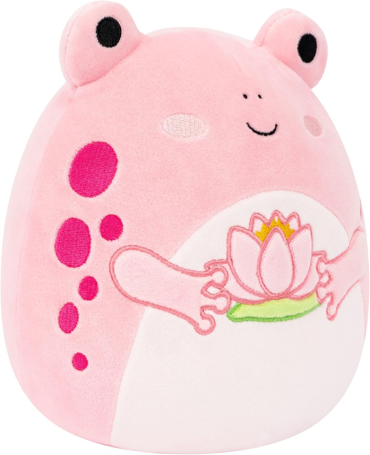 Squishmallows Original 7.5-Inch Lonina the Pink Frog
