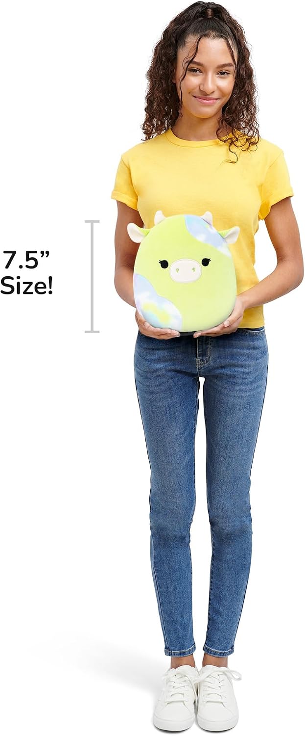 Squishmallows Original 7.5-Inch Truce the Light Green Cow
