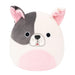 Squishmallows Original 7.5-Inch Sir Fred the Pitbull Dog