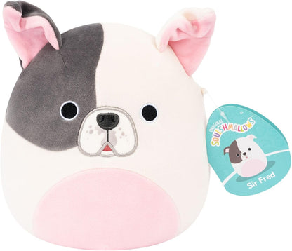 Squishmallows Original 7.5-Inch Sir Fred the Pitbull Dog
