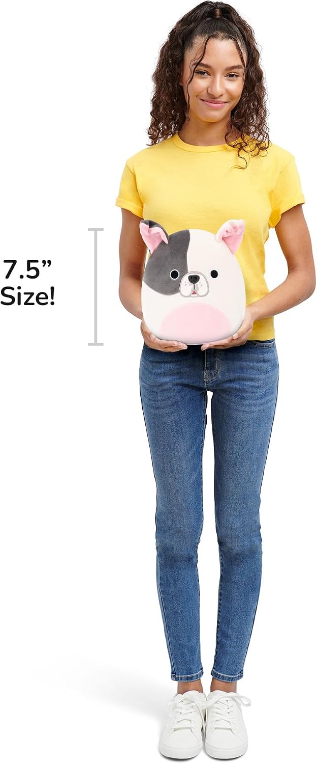 Squishmallows Original 7.5-Inch Sir Fred the Pitbull Dog