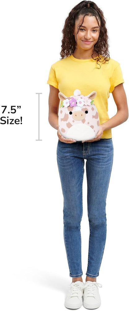 Squishmallows Originals 7.5-Inch Charla the Beige Spotted Horse