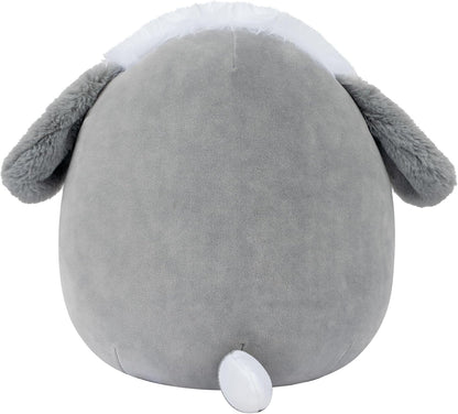 Squishmallows Original 12-Inch Arnold the Grey and White Sheepdog