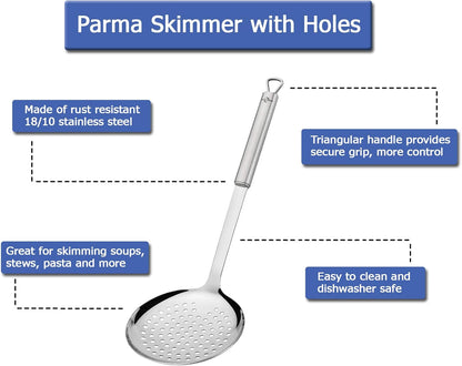 Kuchenprofi Parma Tri-Handle Stainless Steel Skimmer
