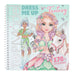 Depesche 13805 TOPModel Dress Me Up Sticker Book Fantasy with 24 Pages Fantastic Model Motifs to Design Yourself Includes 11 Sticker Sheets