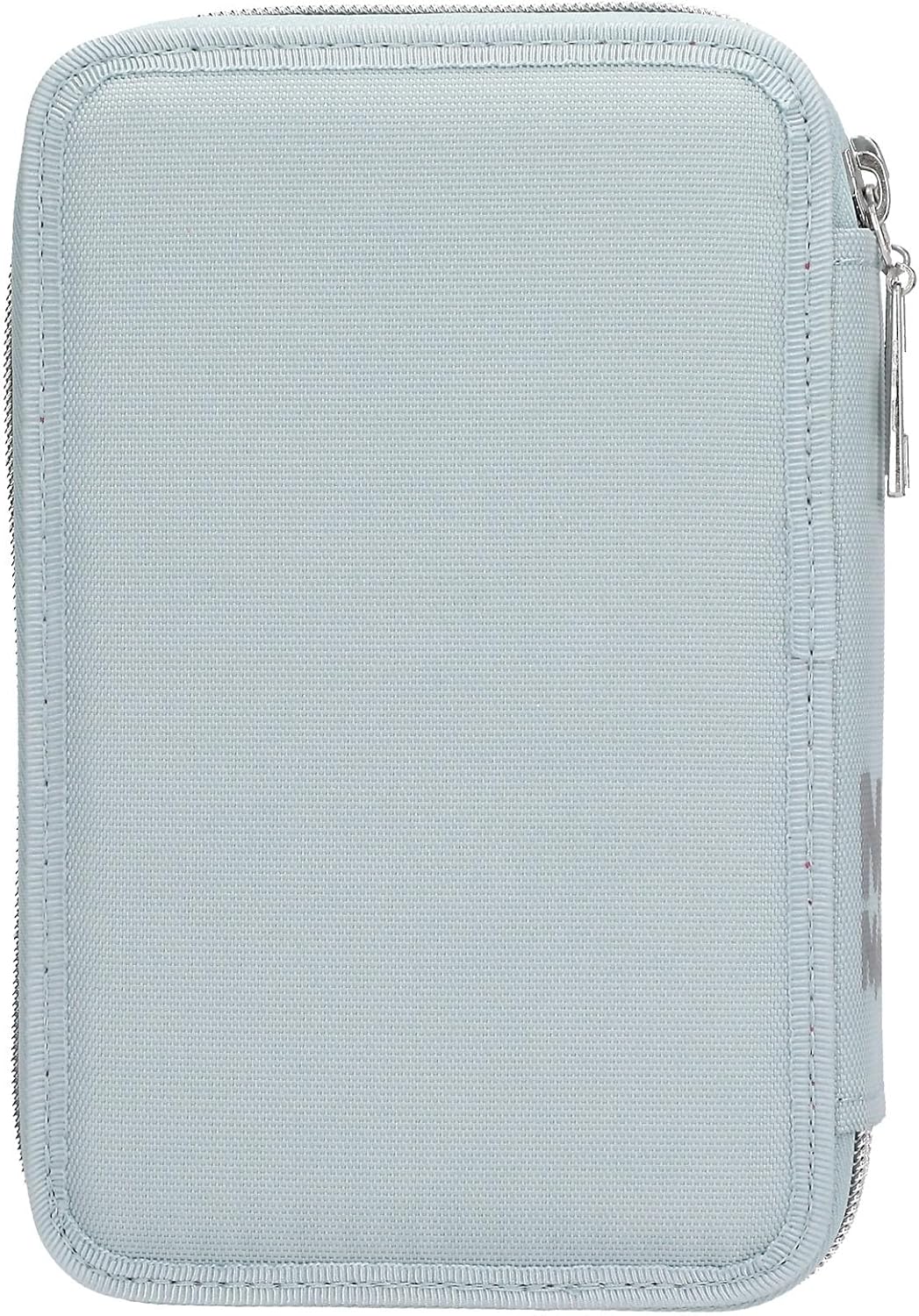Miss Melody - Double Pencil Case - Pale Light Blue