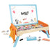 Bluey 102D Creation Station - 2-in-1 Magnetic Whiteboard & Lap Tray for Kids 3+, Colouring Sheets & Foldable Legs, Educational Drawing Desk, Art & Craft Activity Table, Develop Hand Eye Co-ordination