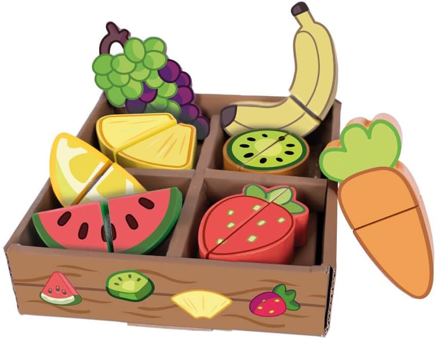 Bluey - Wooden Smoothie Set - Pretend Play Blender and Fruit Accessories - Imaginative Kitchen Role Play Toy for Kids Ages 3 and Up