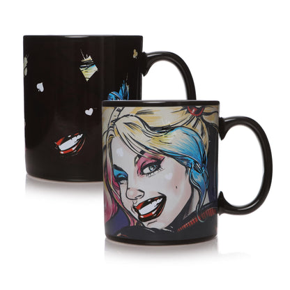 Mug Heat Changing Boxed - DC Comics (Harley Quinn