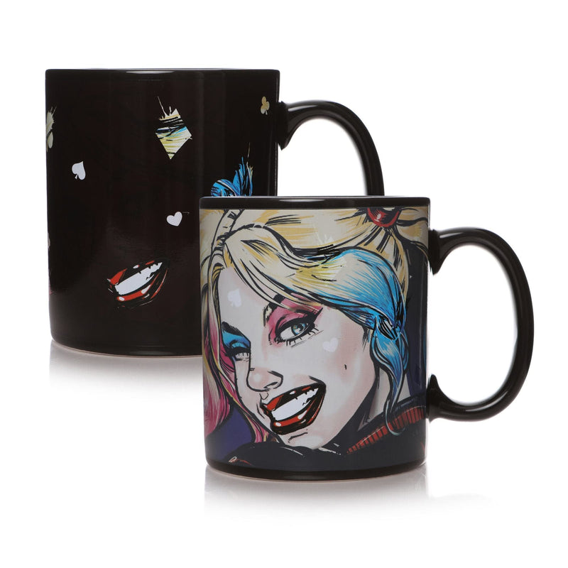 Mug Heat Changing Boxed - DC Comics (Harley Quinn