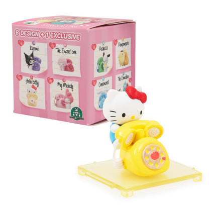 Hello Kitty & Friends Love Calling Mini Figure Blind Bag – 4.5cm Collectible Figure with Phone Accessory in Display Box, Random Model, Ages 3+