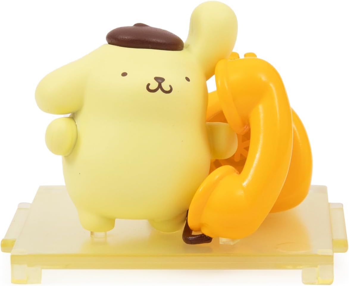 Hello Kitty & Friends Love Calling Mini Figure Blind Bag – 4.5cm Collectible Figure with Phone Accessory in Display Box, Random Model, Ages 3+