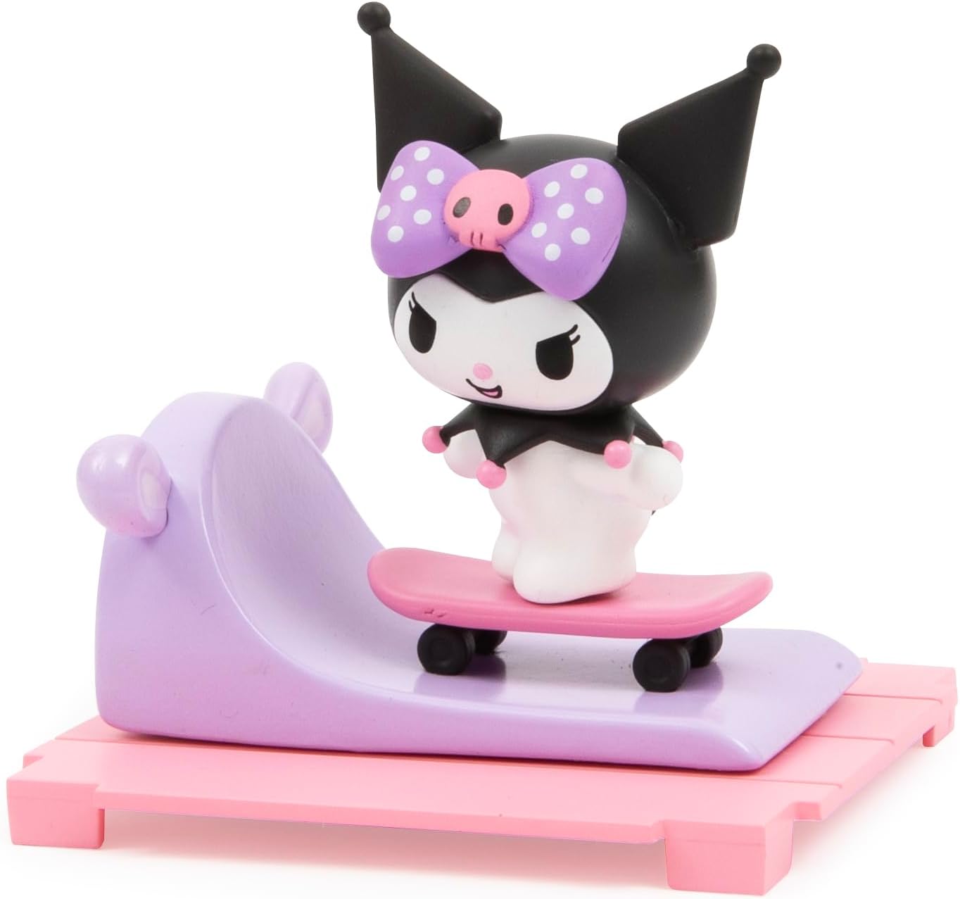 Hello Kitty Mini Figure Blind Box – 1 Random Character Included (Kuromi Fun Rhapsody Series), Collect 1 of 9 Styles Including 1 Super Rare, Sanrio Figure with Stackable Display Box