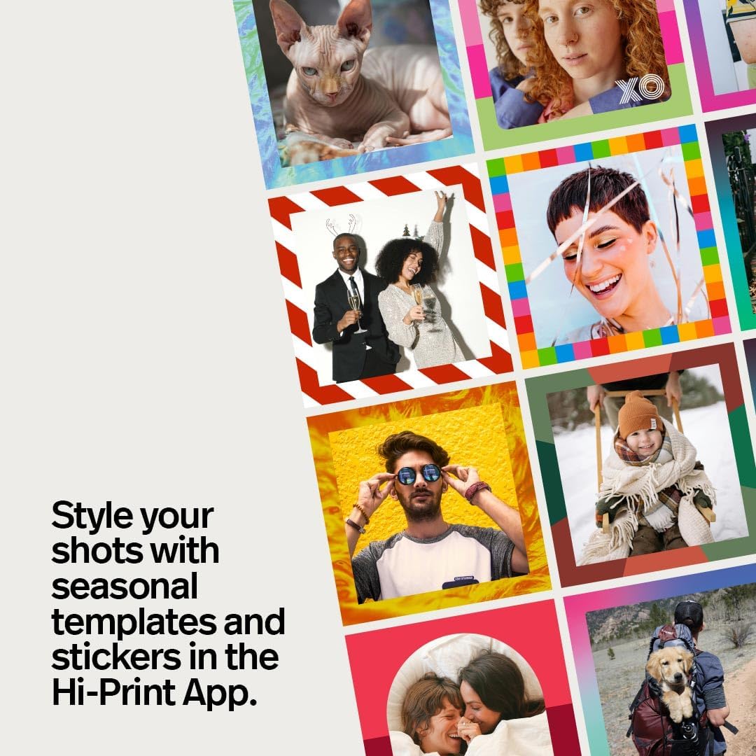 Polaroid - Hi-Print 3X3 Pocket Printer + 60 Sheets