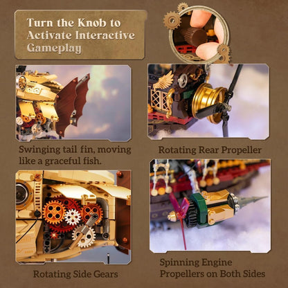 PAN TASY Steampunk Airship Ball Building Set (85021