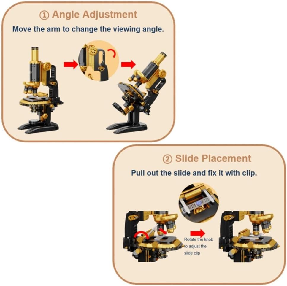 PAN TASY - Pantasy Retro Collection 85034 - Microscope (38 cm) - 6973817323584