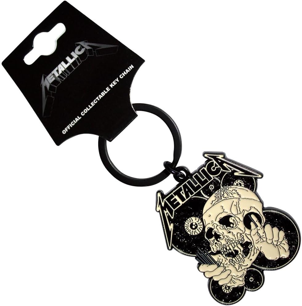 Rock Off officially licensed products Metallica The Shortest Straw Portachiavi Keychain Size One Size
