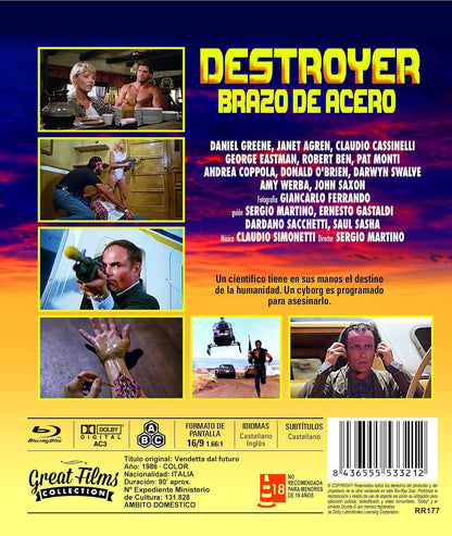 Destroyer, Brazo De Acero (Vendetta Dal Futuro) (Bd-R