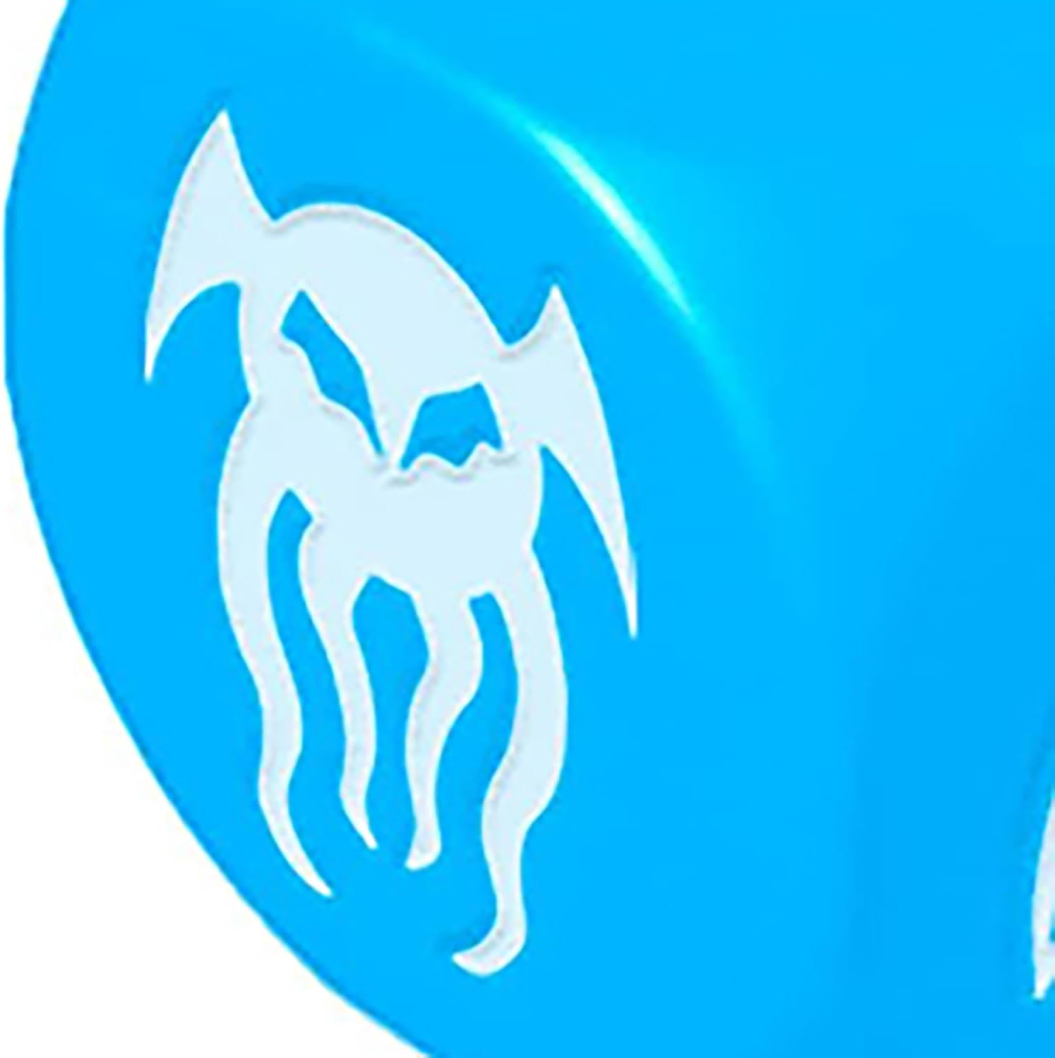 Modiphius Entertainment: Cohors Cthulhu RPG: Atlantean Crystal Dice Pack - 6 Piece Set, Blue & White, 2X d20, 4X d6, Hidden War Emblems, Accessory