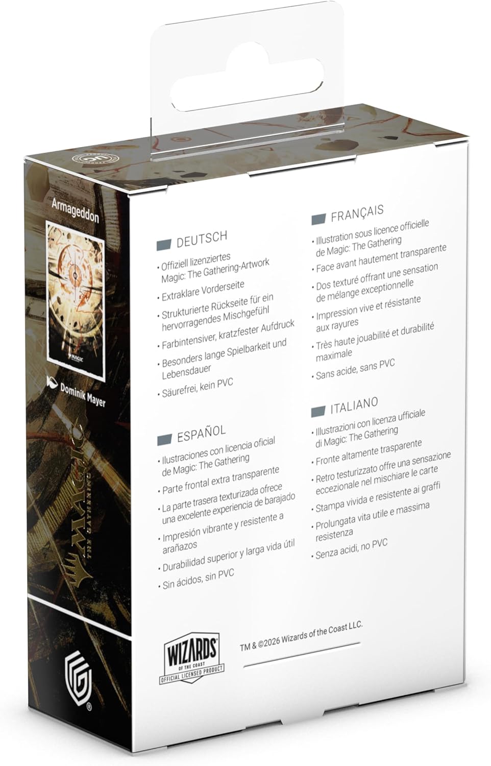 Ultimate Guard - Art Sleeves - Magic: The Gathering Universes Beyond - Secrets of Strixhaven