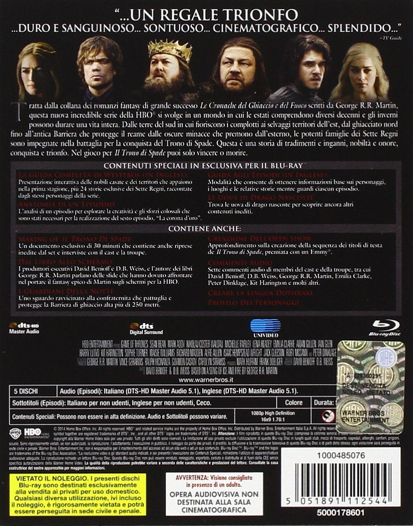 Il trono di spade Stagione 01