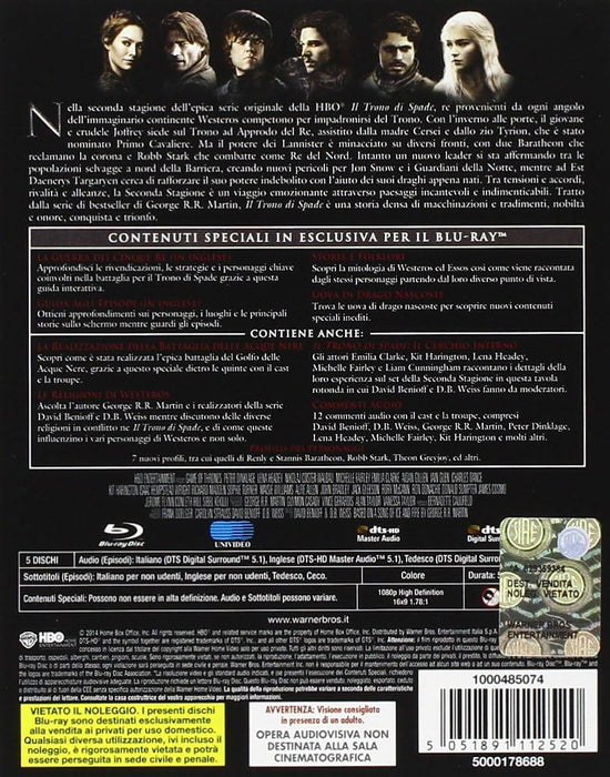 Sean Bean,James Cosmo,Charl... Trono Di Spade (Il) - Sta