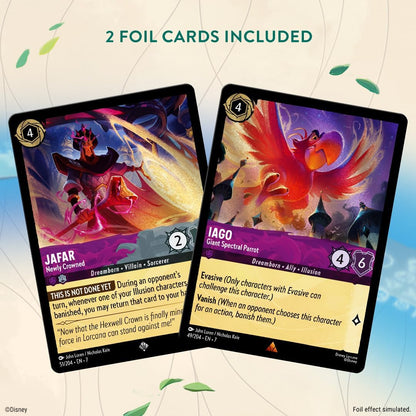 Ravensburger Disney Lorcana Trading Card Game for Adults and Kids Age 8 Years Up - Starter Deck A - Set 7: Archazia's Island - Collectable TCG