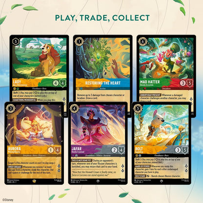 Ravensburger Disney Lorcana Trading Card Game for Adults and Kids Age 8 Years Up - Starter Deck A - Set 7: Archazia's Island - Collectable TCG