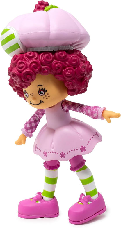 Boss Fight Studio Classic Strawberry Shortcake Raspberry Tart Actionfigur - Sammlerstück, duftende Figur mit abnehmbarem Hut und Tierbegleiter - Maßstab 1:12