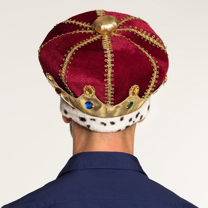 Boland 36106 Majesty Hat Crown for Adults, Costume Accessory for Carnival and Theme Party, Fancy Dress Costumes, JGA Single, Boland 36106 Majesty Hat Crown for Adults, Costume Accessory for Carnival and Theme Party, Fancy Dress Costumes, JGA Single, Bolan