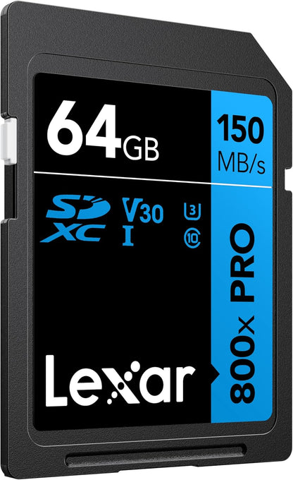 Lexar Professional 800X Pro Sd Card 64Gb