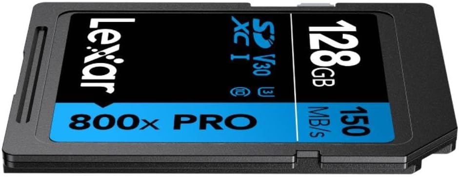 Lexar SDXC 800x Pro 128GB 150MB/s C10 V30 U3